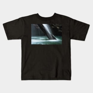 The Base of Cave Creek Falls Kids T-Shirt